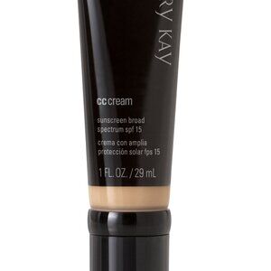 NIB Mary Kay CC Cream Sunscreen Broad Spectrum SPF 15 - Medium to Deep (Natural)